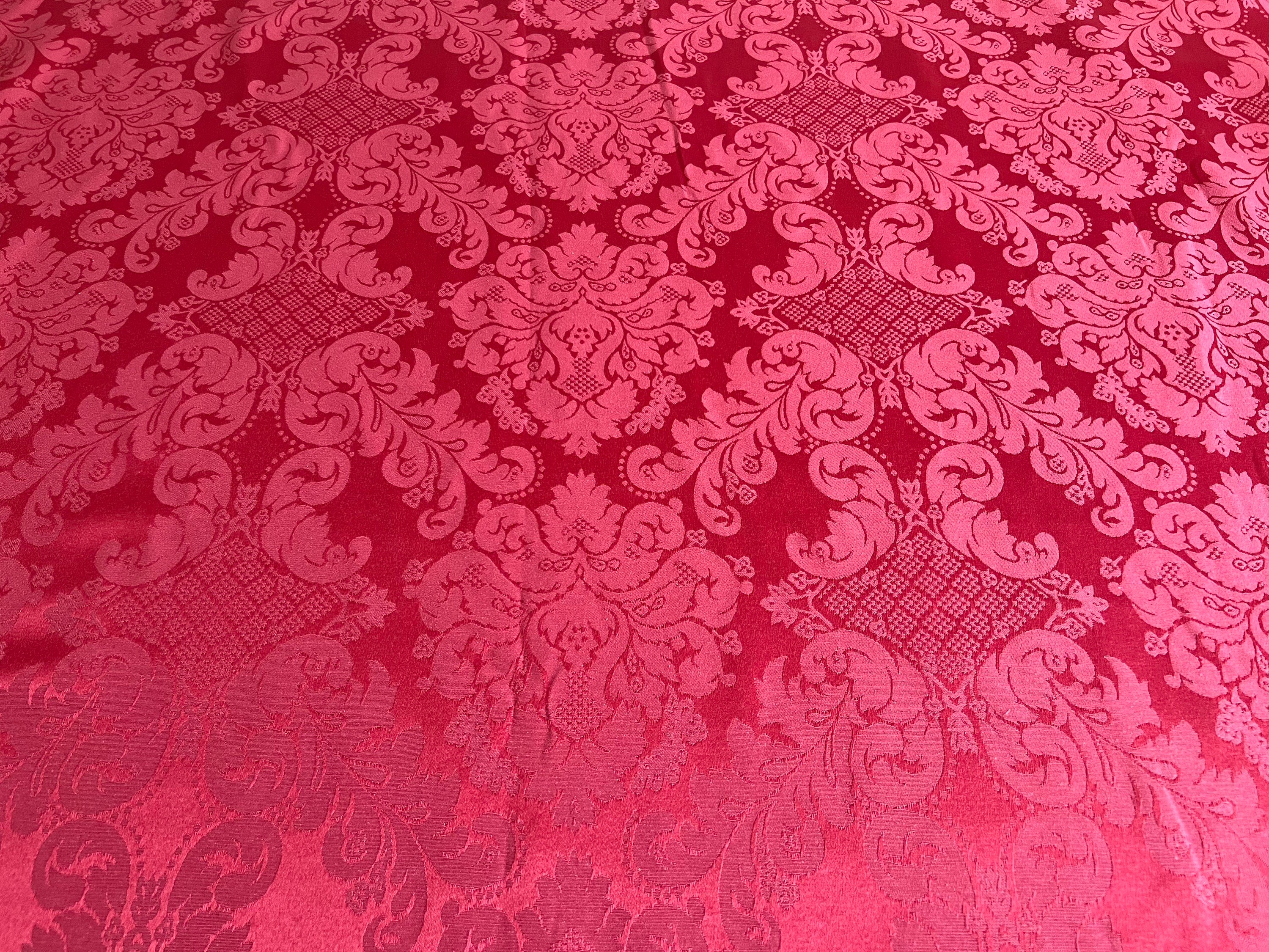 Tessuto damascato stile San Leucio